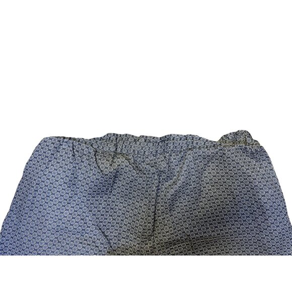 JW Los Angeles Linen Blue Geometric Pattern Shorts Size XL - Picture 4 of 6